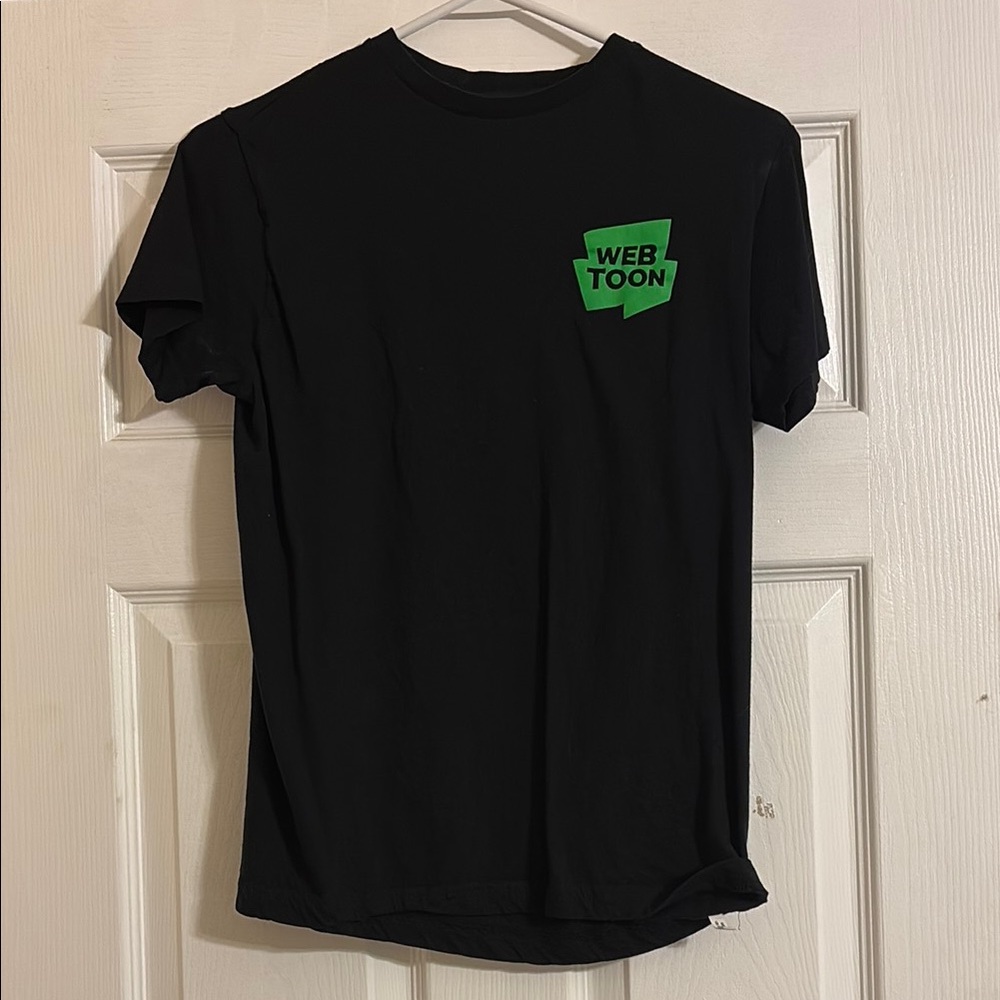Black Unisex WEBTOON T-shirt